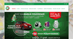 Desktop Screenshot of bostbijeljina.com
